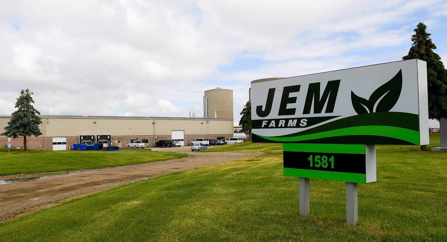 Foto buitenterrein Jem Farms