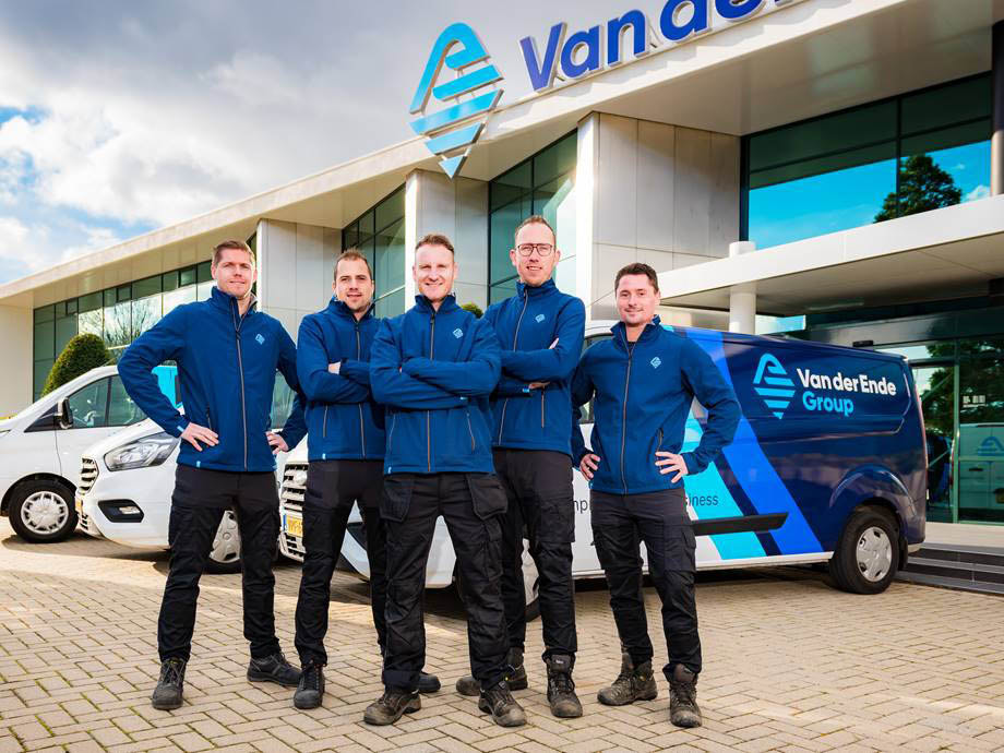 Service team Van der Ende Group | service & onderhoud pompen