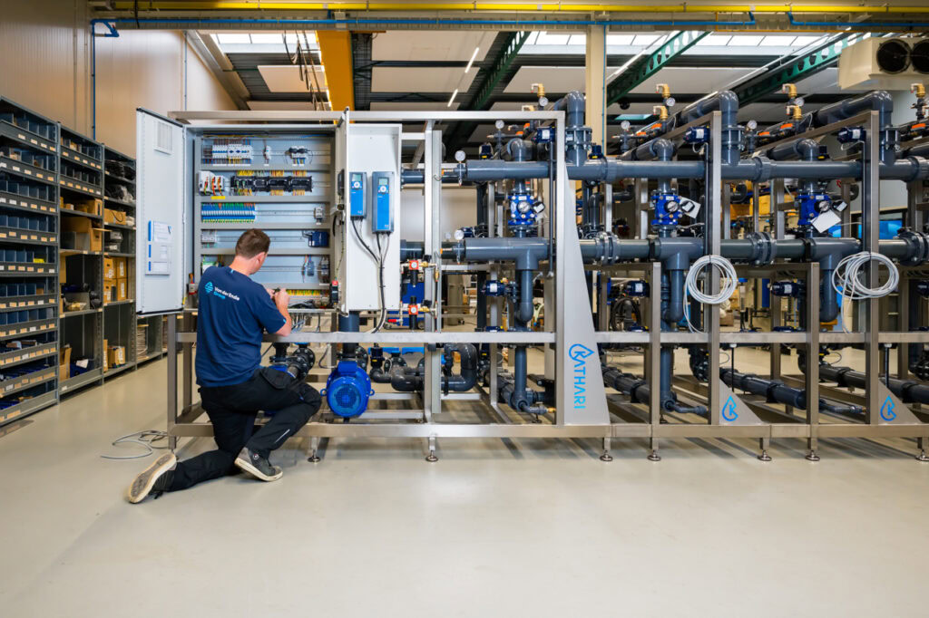 Constructie, paneelbouw & assemblage afdeling bij Van der Ende Group