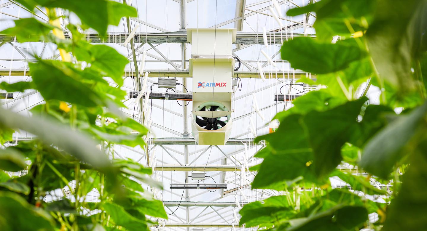 Airmix installatie JEM farms