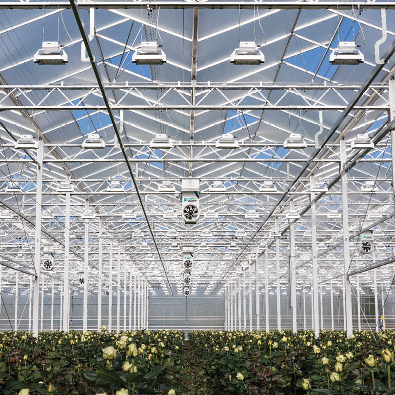 Airmix model T in kas met meerdere Airmixen voor passief ontvochtigen