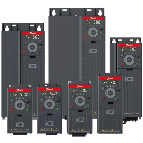 Danfoss IC2-Micro volledige serie frequentieregelaars van klein naar groot