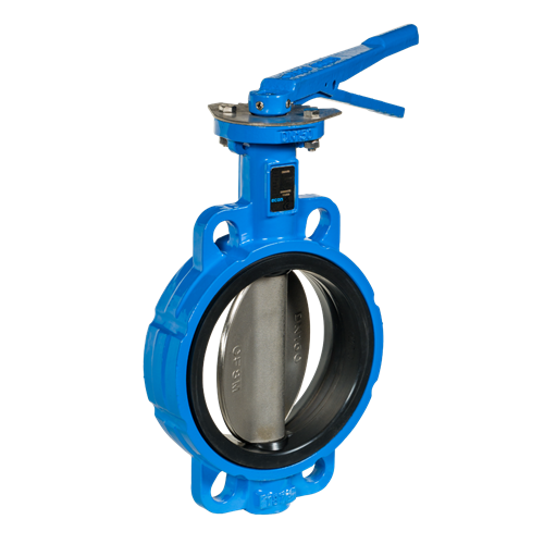 Econ vlinderklep 67 serie handbediend met rvs disk