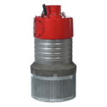 Grindex Magnum met aanzuigkorf en tule voor het verpompen van voeistoffen