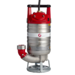 Grindex Sandy dompelpomp met verghoogd standaard voor makkelijke aanzuiging