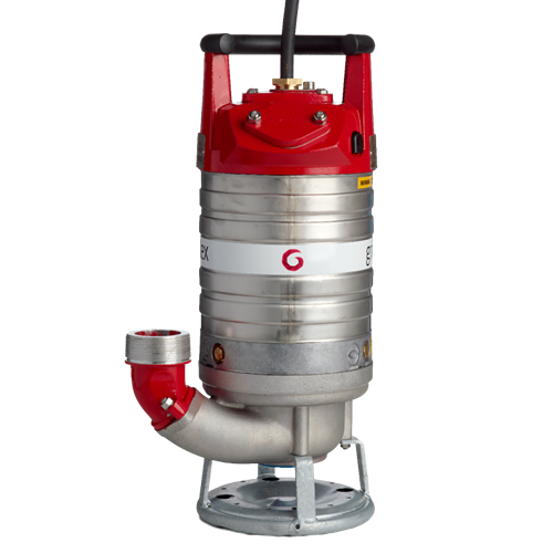 Grindex Sandy dompelpomp met verghoogd standaard voor makkelijke aanzuiging