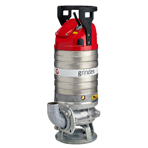 Grindex Senior dompelpomp verhoogd voor makkelijke aanzuiging en tule
