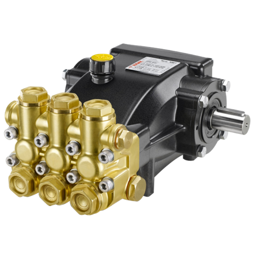 Los pompdeel van de hawk met plunjers