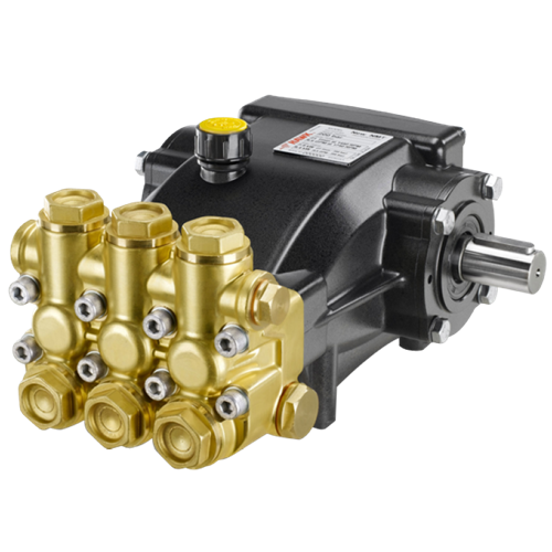 Los pompdeel van de hawk met plunjers