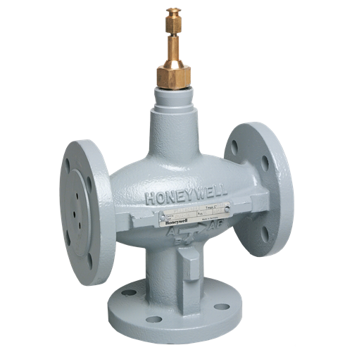Honeywell en Centra regelafsluiter en mengkraan