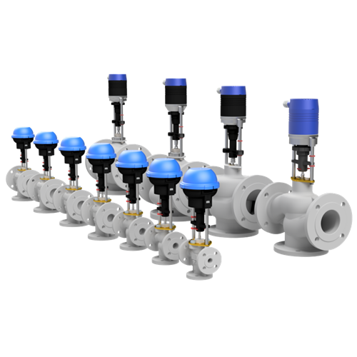 11 horti valve 3 weg van groot naar klein naast elkaar