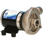 Jabsco Cyclone centrifugaalpompen van rvs met 12 of 24 volt aansluiting