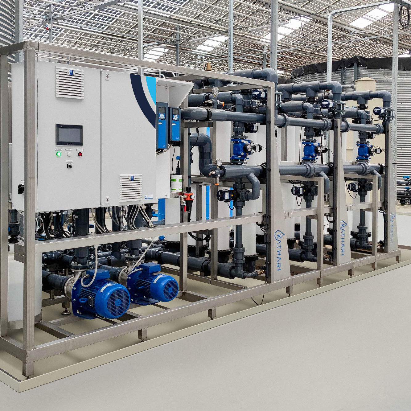 Kathari ultrafiltratie geïnstalleerd bij Green brothers