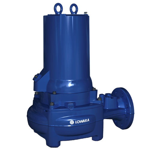 Lowara 1300 serie dompelpomp van gietijzer met no clog waaier