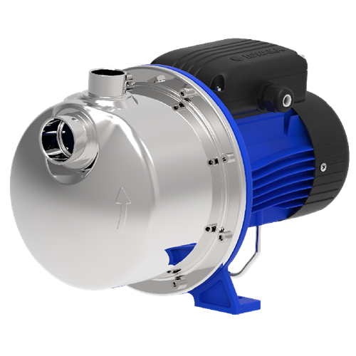 Lowara BG zelfaanzuigende pomp van rvs 304 voor schone vloeistoffen