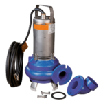 Lowara DL dompelpomp inclusief klauw, 230v aansluiting, o ring en moeren en bouten