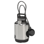 Lowara DOC vlakzuiger dompelpomp met vlotter en binnen schroefdraad