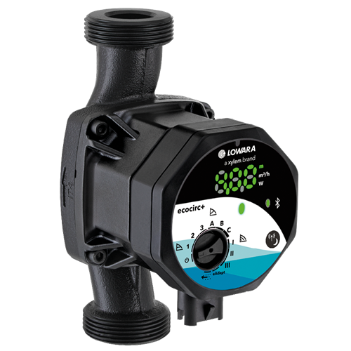 In-line lowara ecocirc compacte verwarmingspomp