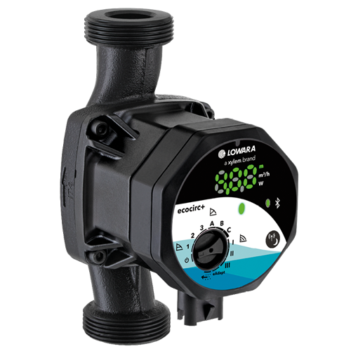 In-line lowara ecocirc compacte verwarmingspomp