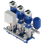 Lowara GHV Hydrofoorset inclusief hydrovars, schakelkast, 3 e-SV lowara pompen