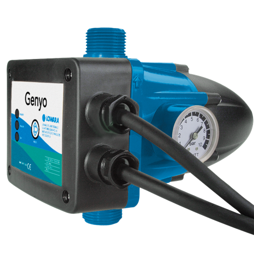 Lowara Genyo inclusief schroefdraad en drukmeter