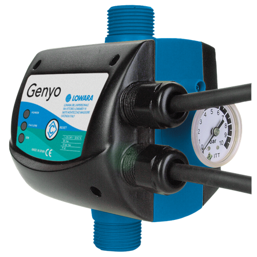 Lowara Genyo inline pomp voor de regeling en bescherming van elektrische pompen