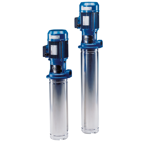 Lowara SVI verticale meertraps insteekpomp voor verschillende toepassingen