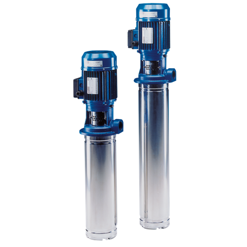 Lowara SVI verticale meertraps insteekpomp voor verschillende toepassingen