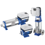 Lowara Smart Pump meertraps en e-HM pomp