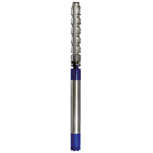 Lowara Z10 Bronpomp van 10" van roestvast gietstaal