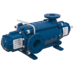 Lowara e-MP meertrapspomp van gietijzer en rvs 316