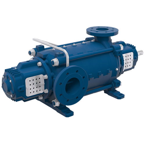 Lowara e-MP meertrapspomp van gietijzer en rvs 316