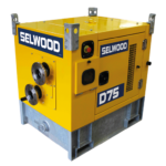 Selwood D75 mobiele drainagepomp van gietijzer