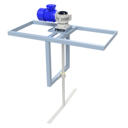 Enmix Custom laagtoerige mixer van rvs voor het in beweging houden van vloeistof