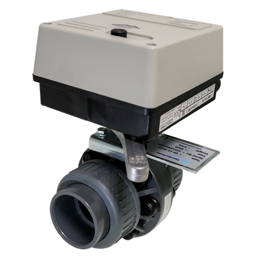 Envalve VK11 regelafsluiter gemaakt van PVC en manchet van EPDM