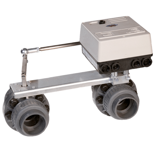 Envalve VK21 regelafsluiter gemaakt van PVC en manchet van EPDM