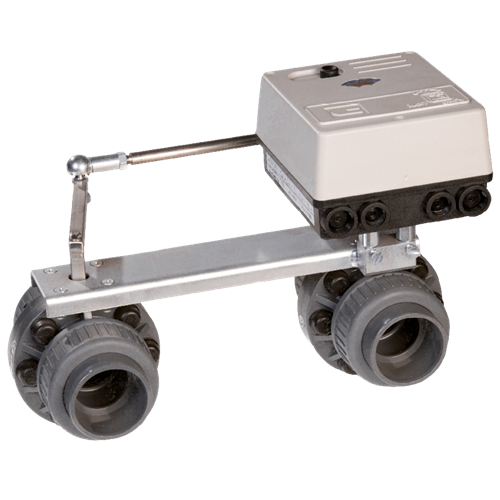 Envalve VK21 regelafsluiter gemaakt van PVC en manchet van EPDM