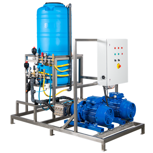 Hogedrukset van diverse capaciteiten voor schone vloeistoffen