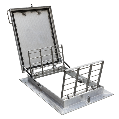 Standaard putluiken met lichte bediening en valbeveiliging