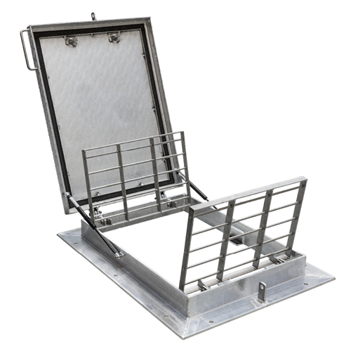 Standaard putluiken met lichte bediening en valbeveiliging