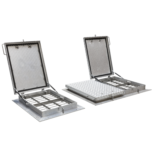 Standaard putluik voor het bedekken van afvalwaterinstallaties