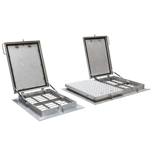 Standaard putluik voor het bedekken van afvalwaterinstallaties