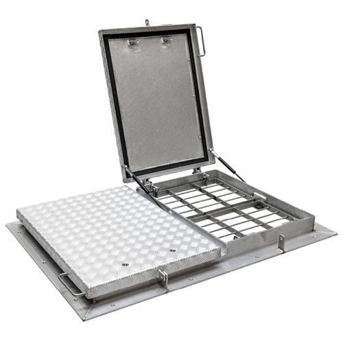 Standaard putluiken vervaardigd uit aluminium of rvs