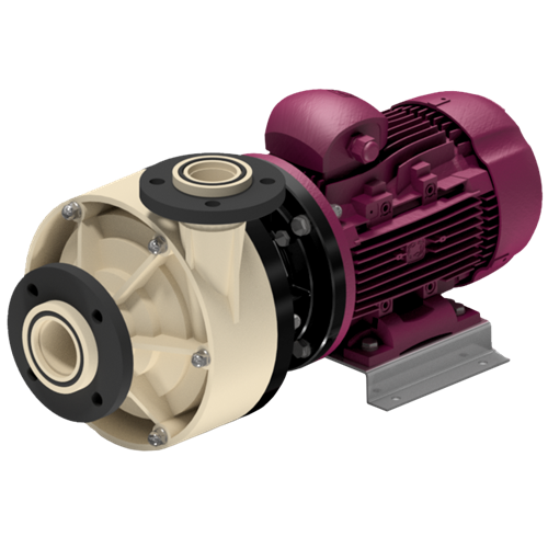 Affetti magneetgekoppelde pomp van kunststof