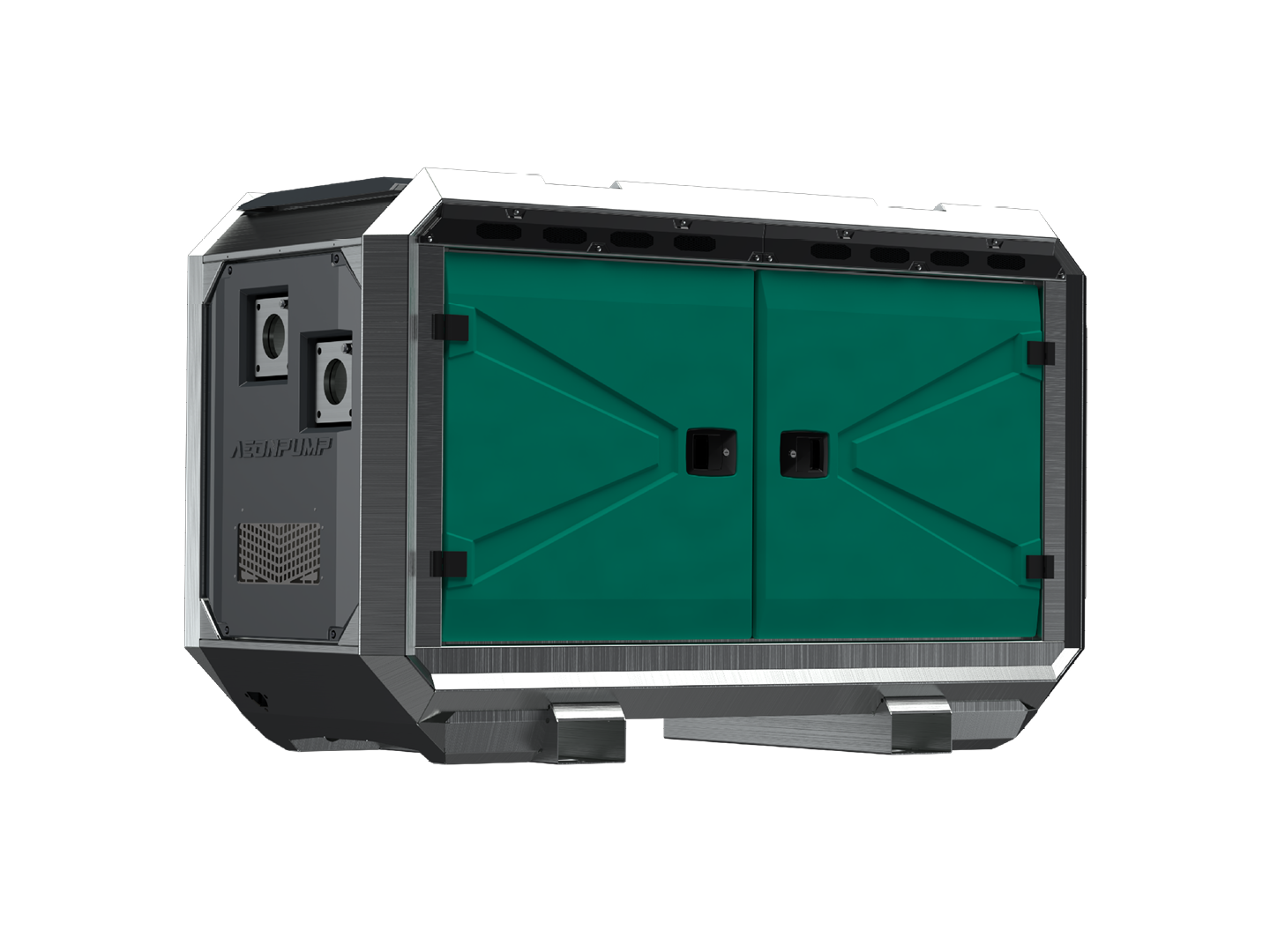 Aeonpump Kraken 4"D mobiele verdringerpomp voor bronbemaling