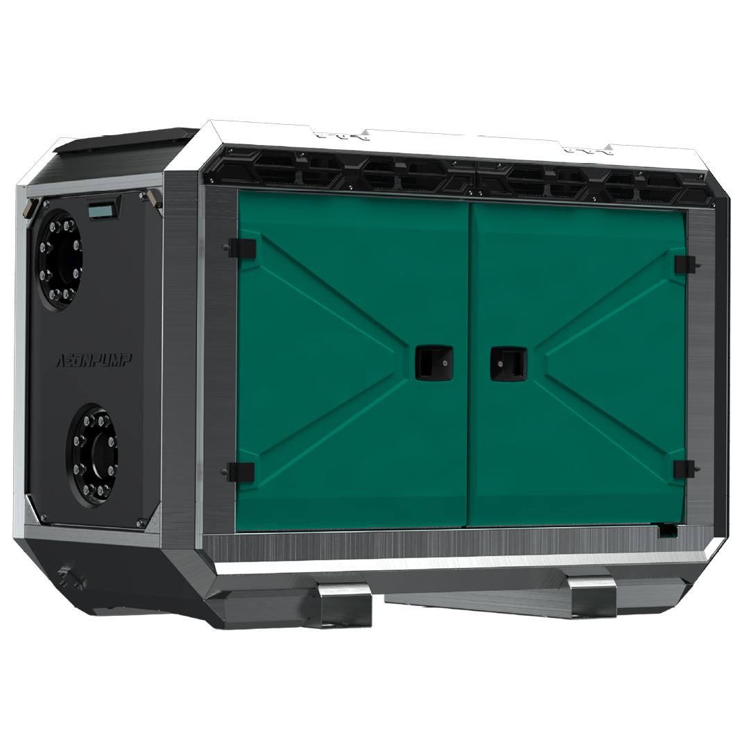 Aeonpump Raptor 6" Diesel mobiele pompset voor vervuild water