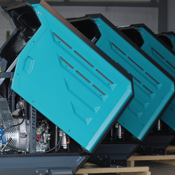 Raptor 4D Lite 5 stuks naast elkaar