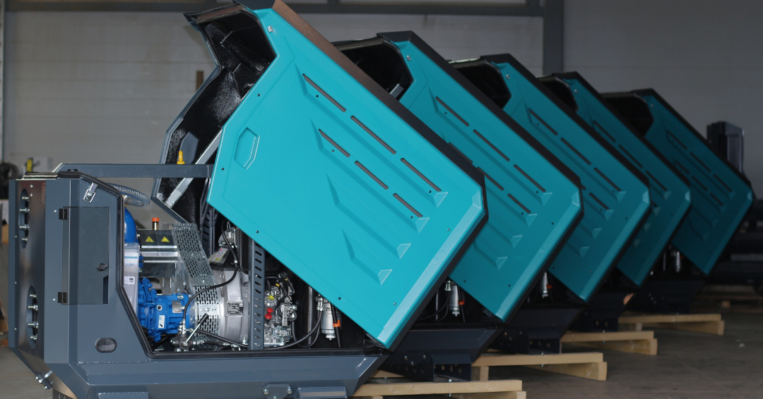 Raptor 4D Lite 5 stuks naast elkaar