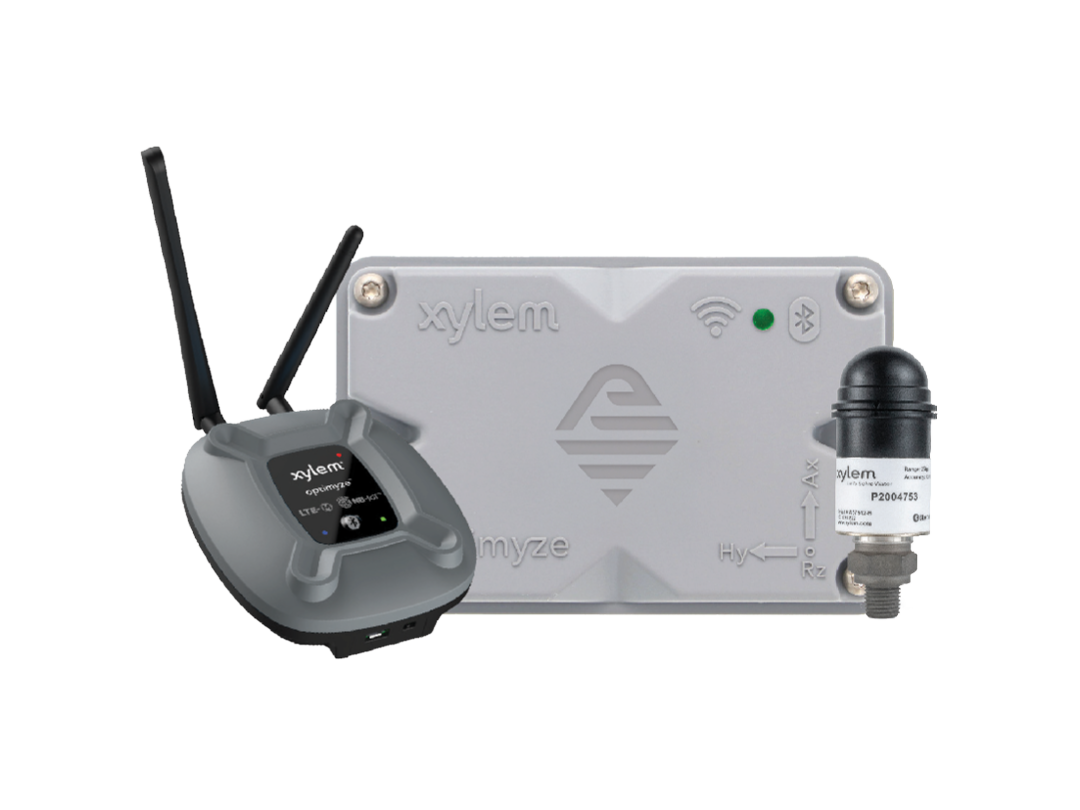 Optimyze sensor van xylem voor inzicht van uw pomp