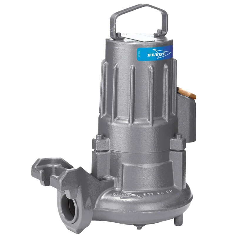 Flygt 3045 dompelpomp voor licht vervuild water en klauw